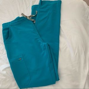 Figs S/T Teal Yola scrub pants